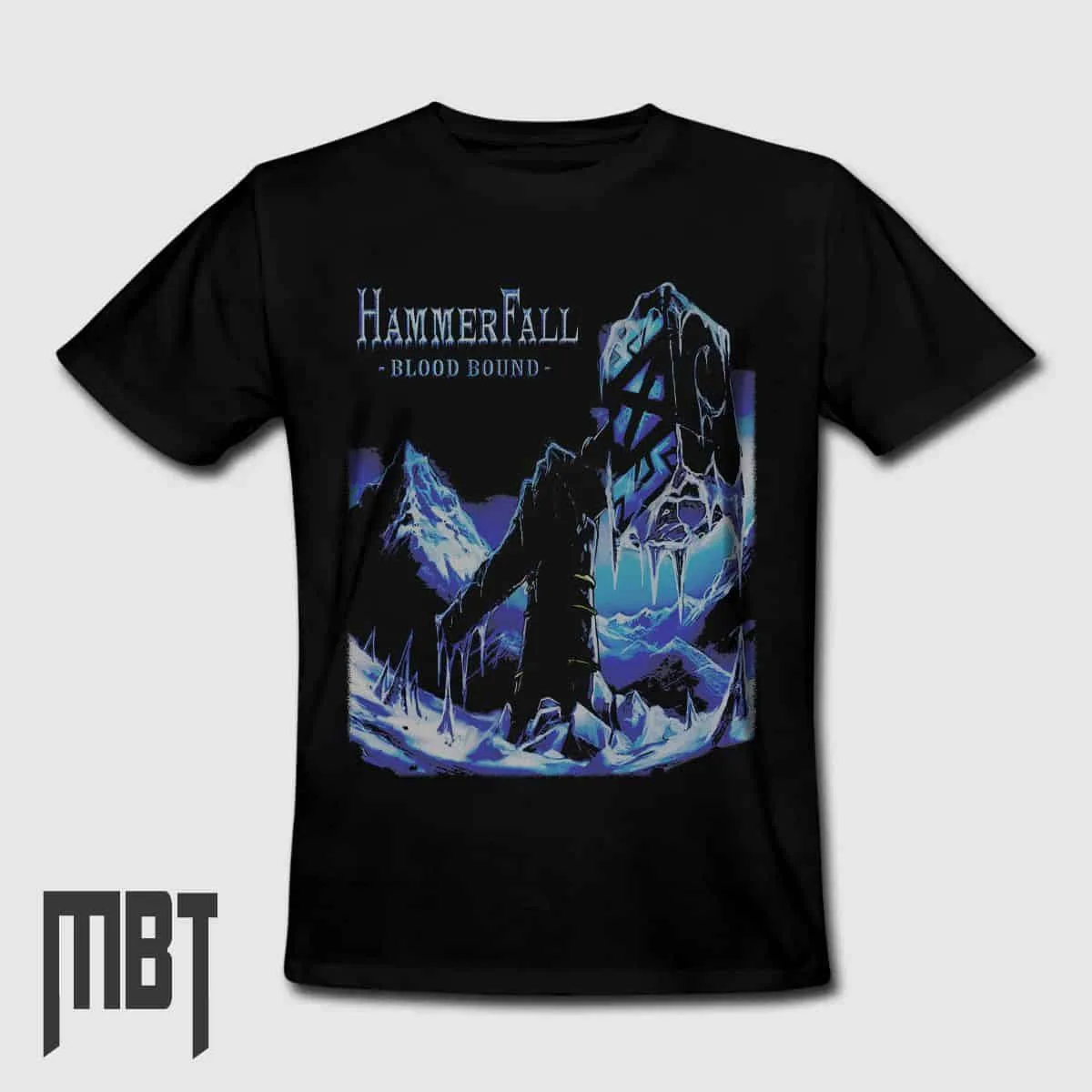 HammerFall Band T-Shirt, HammerFall Blood Bound T-Shirt, Heavy Metal Merch