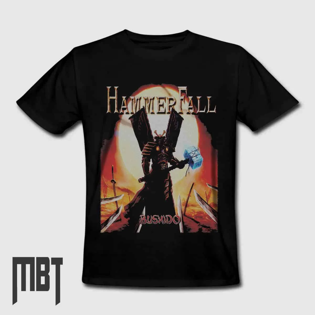HammerFall Band T-Shirt, HammerFall Bushido T-Shirt