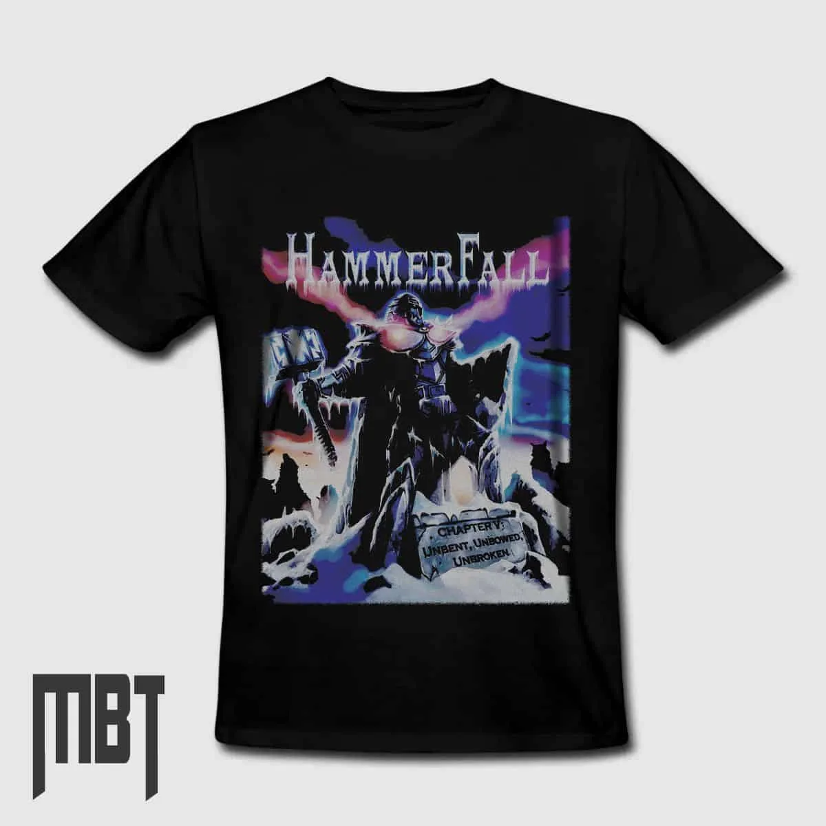 HammerFall Band T-Shirt, HammerFall Chapter V – Unbent Unbowed Unbroken T-Shirt