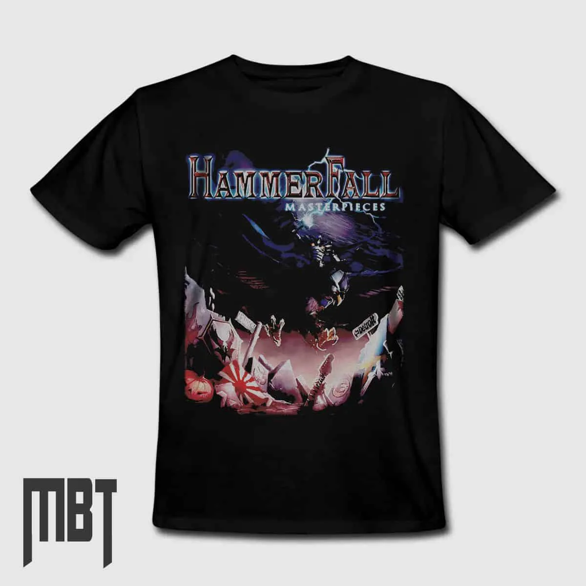 HammerFall Band T-Shirt, HammerFall Masterpieces T-Shirt