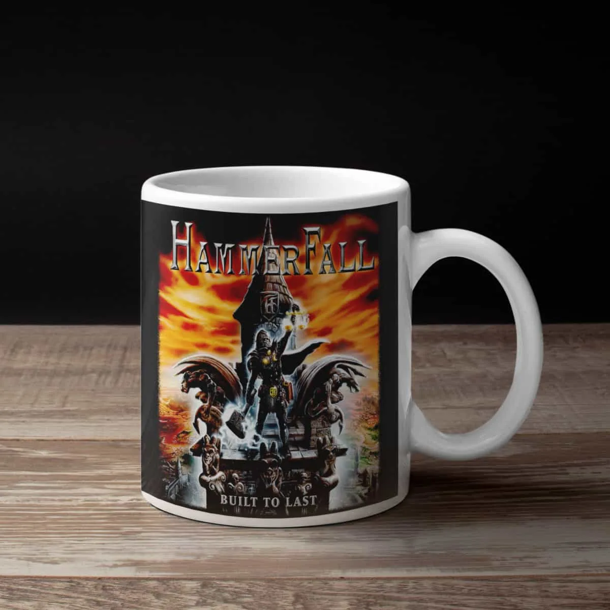 HammerFall Coffee Mug, HammerFall Built To Last Coffee Mug
