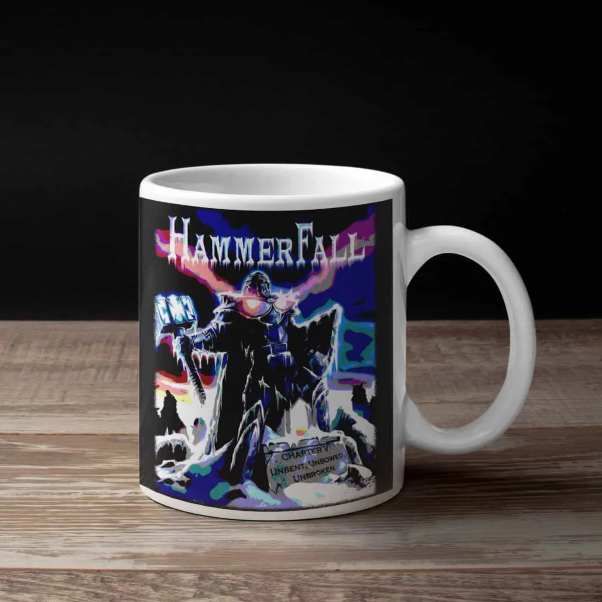 HammerFall Coffee Mug, HammerFall Chapter V – Unbent Unbowed Unbroken Coffee Mug