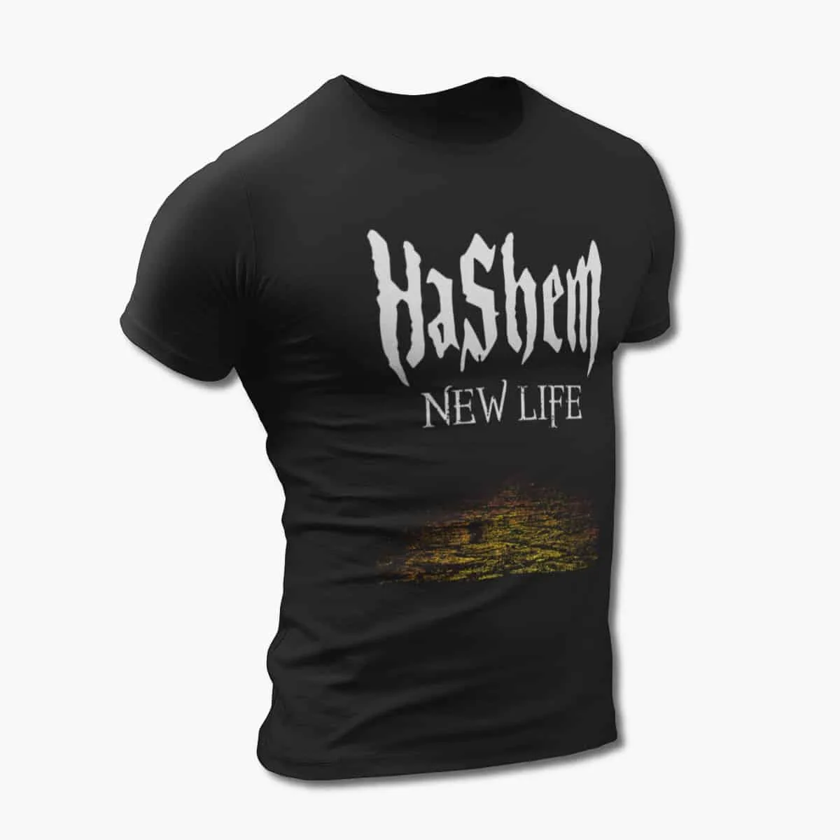 Hashem T-Shirt, Hashem New Life Artwork Black T-Shirt, Death Metal Merchandise