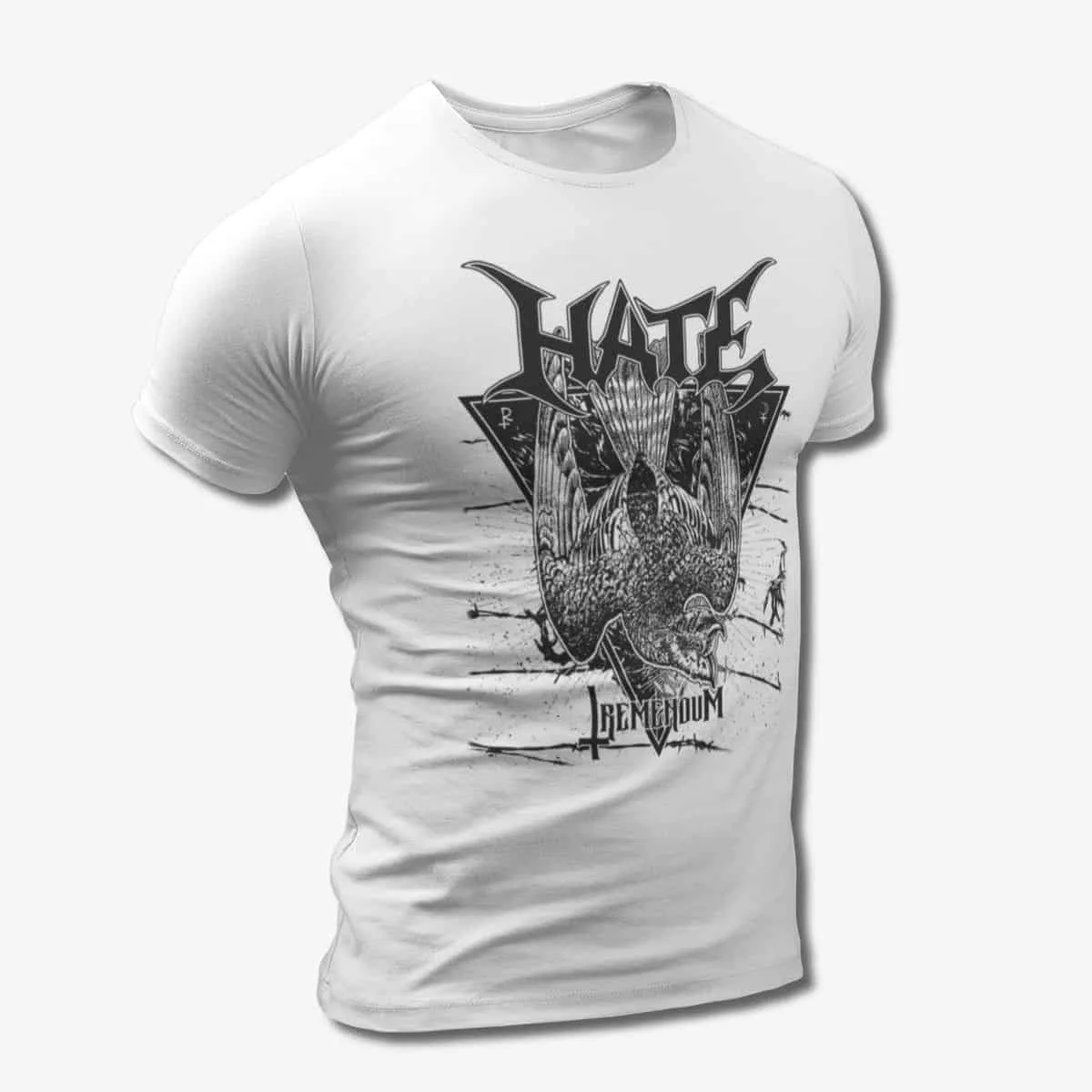 Hate Band T-Shirt, Hate Tremendum Artwork T-Shirt, Death Metal Merchandise