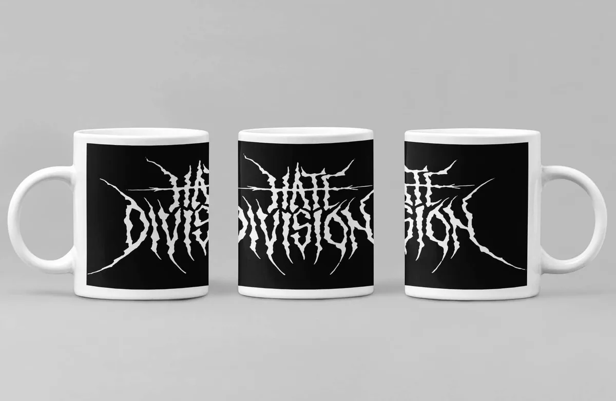 Hate Division Coffee Mug, Hate Division Logo Coffee Mug