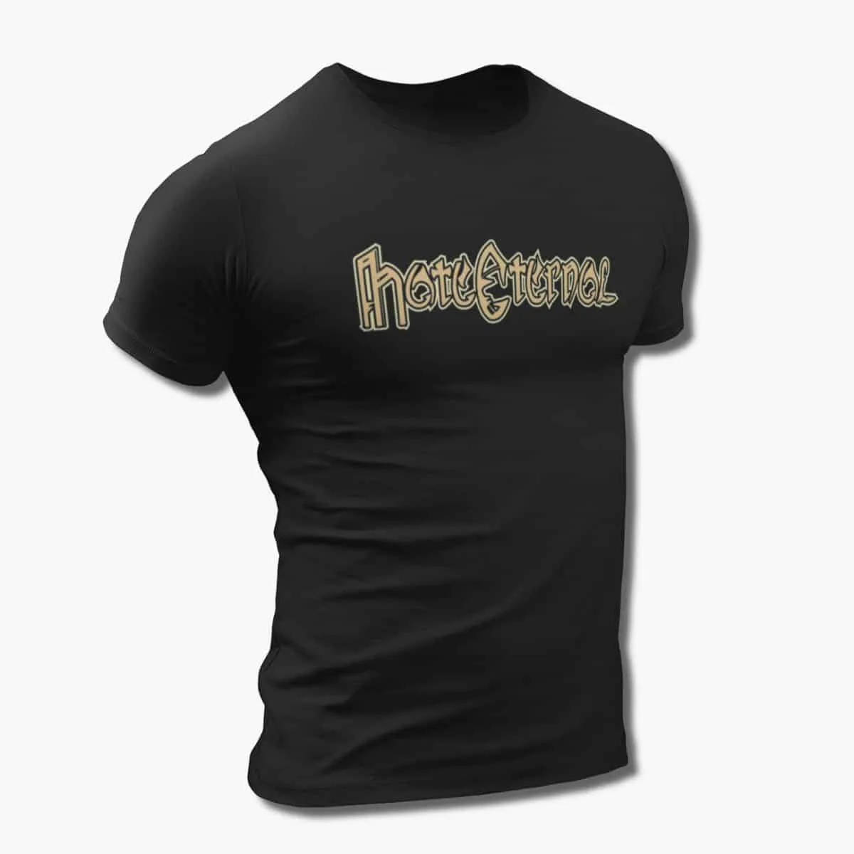 Hate Eternal Band T-Shirt, Hate Eternal Logo Black T-Shirt, Death Metal Merchandise