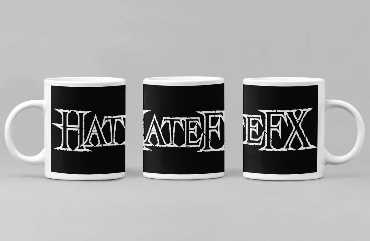 Hate FX Coffee Mug, Hate FX Logo Coffee Mug