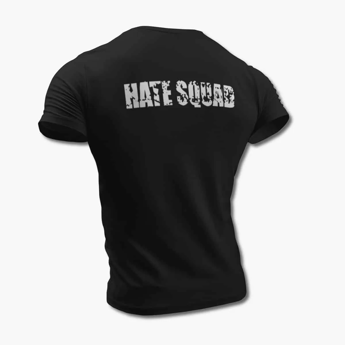 Hate Squad T-Shirt, Hate Squad Logo Black T-Shirt, Thrash Metal Merchandise