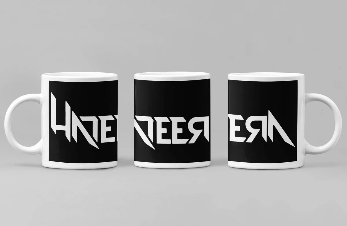 Hateera Coffee Mug, Hateera Logo Coffee Mug