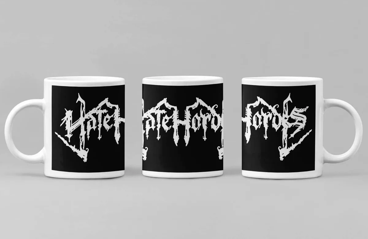 HateHordes Coffee Mug, HateHordes Logo Coffee Mug