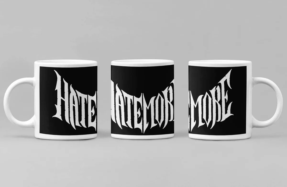 Hatemore Coffee Mug, Hatemore Logo Coffee Mug