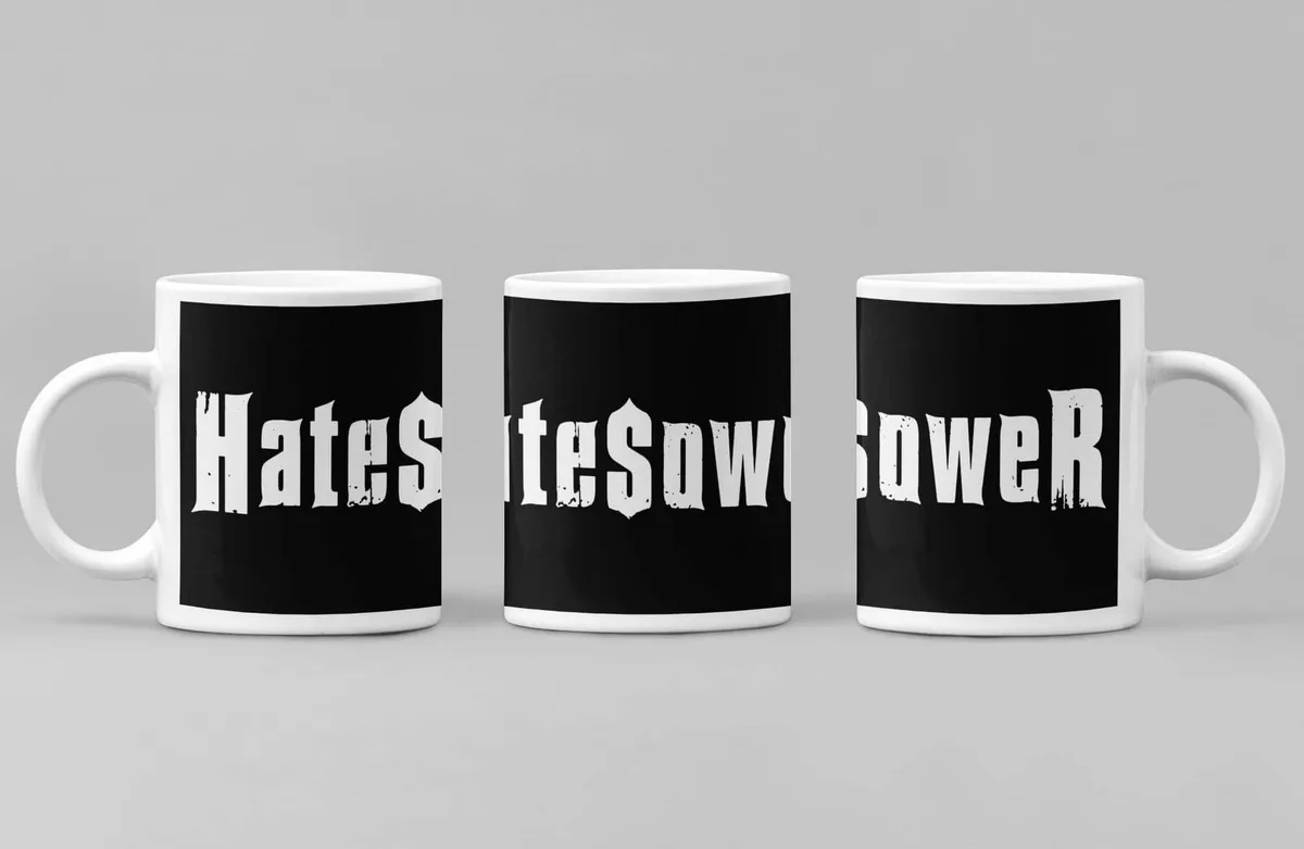 HateSower Coffee Mug, HateSower Logo Coffee Mug