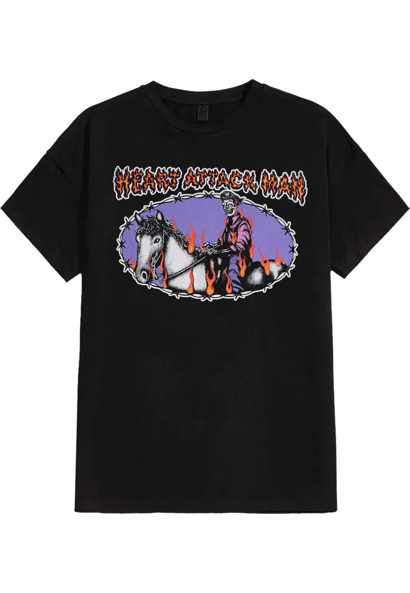 Heart Attack Man Dead Rider T-Shirt
