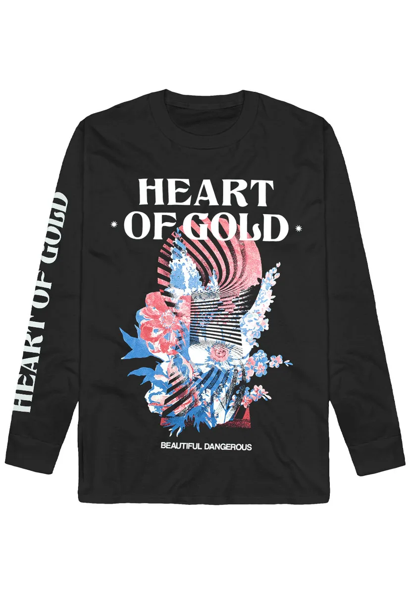 Heart Of Gold Beautiful Dangerous Long Sleeve