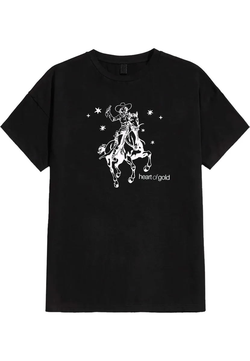 Heart Of Gold Cowgirl T-Shirt