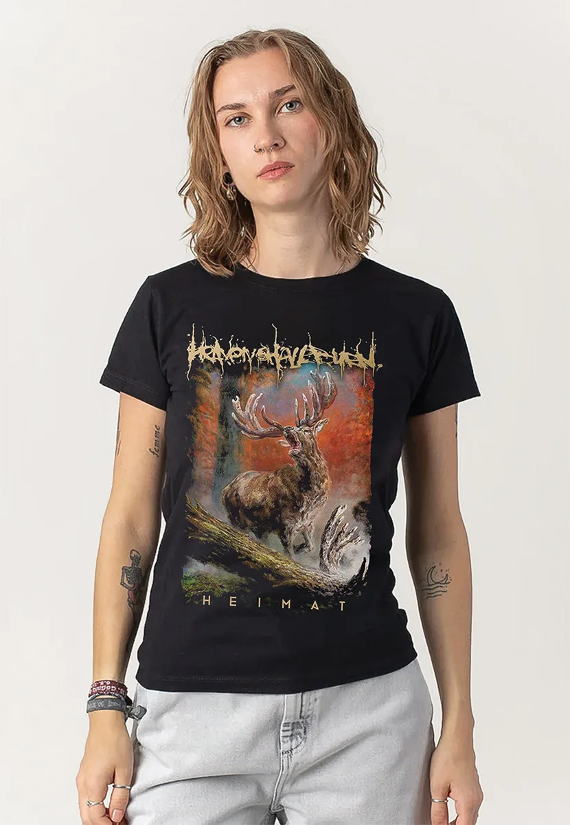 Heaven Shall Burn Heimat Over Europe Tour 2026 Hirsch - Girly T-Shirt