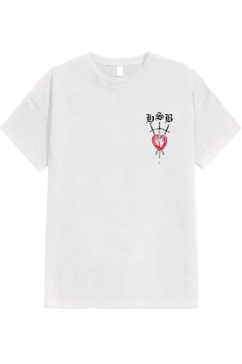 Heaven Shall Burn Leviathan White T-Shirt