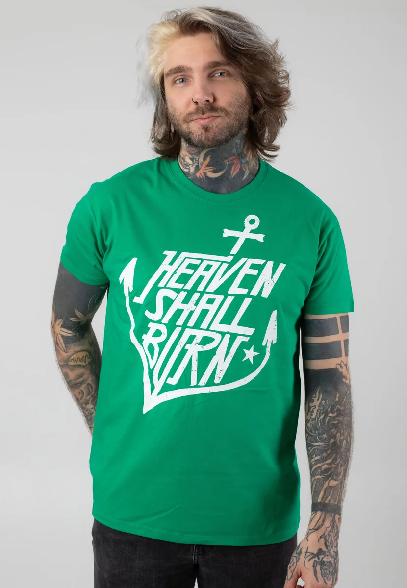 Heaven Shall Burn Niemand Muss Green T-Shirt