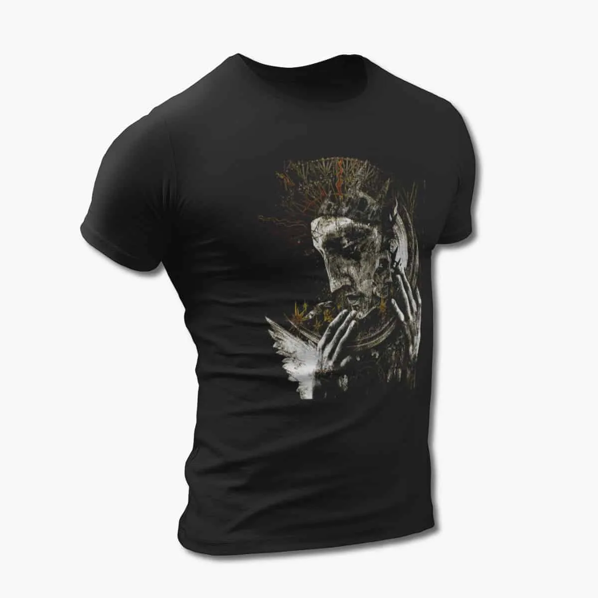 Heavenwood T-Shirt, Heavenwood The Tarot of The Bohemians Black T-Shirt, Gothic Metal Merchandise