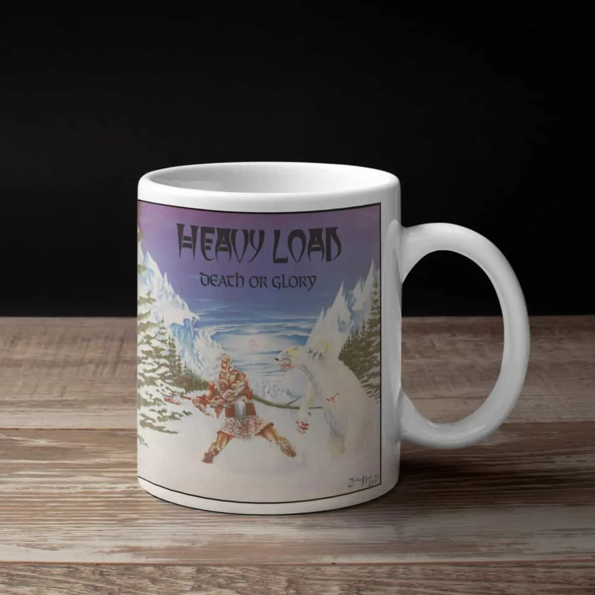 Heavy Load Coffee Mug, Heavy Load Death or Glory Coffee Mug