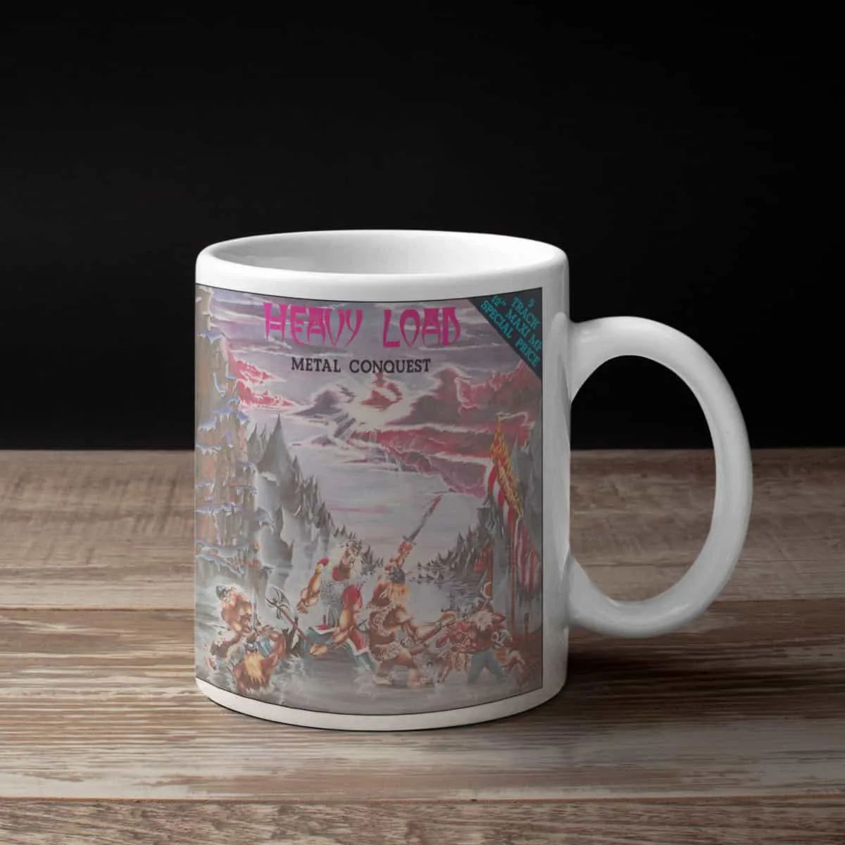 Heavy Load Coffee Mug, Heavy Load Metal Conquest Coffee Mug