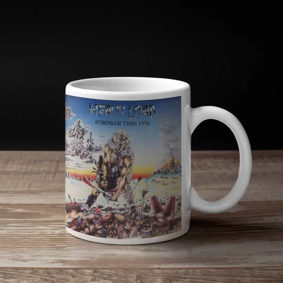 Heavy Load Coffee Mug, Heavy Load Stronger than Evil Coffee Mug