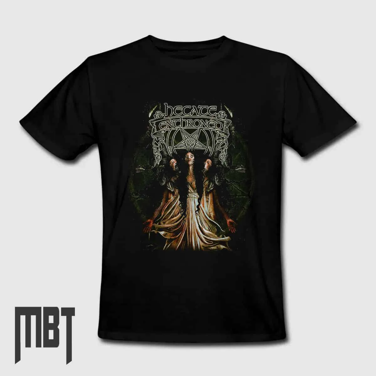 Hecate Enthroned T-Shirt, Hecate Enthroned In Spain T-Shirt