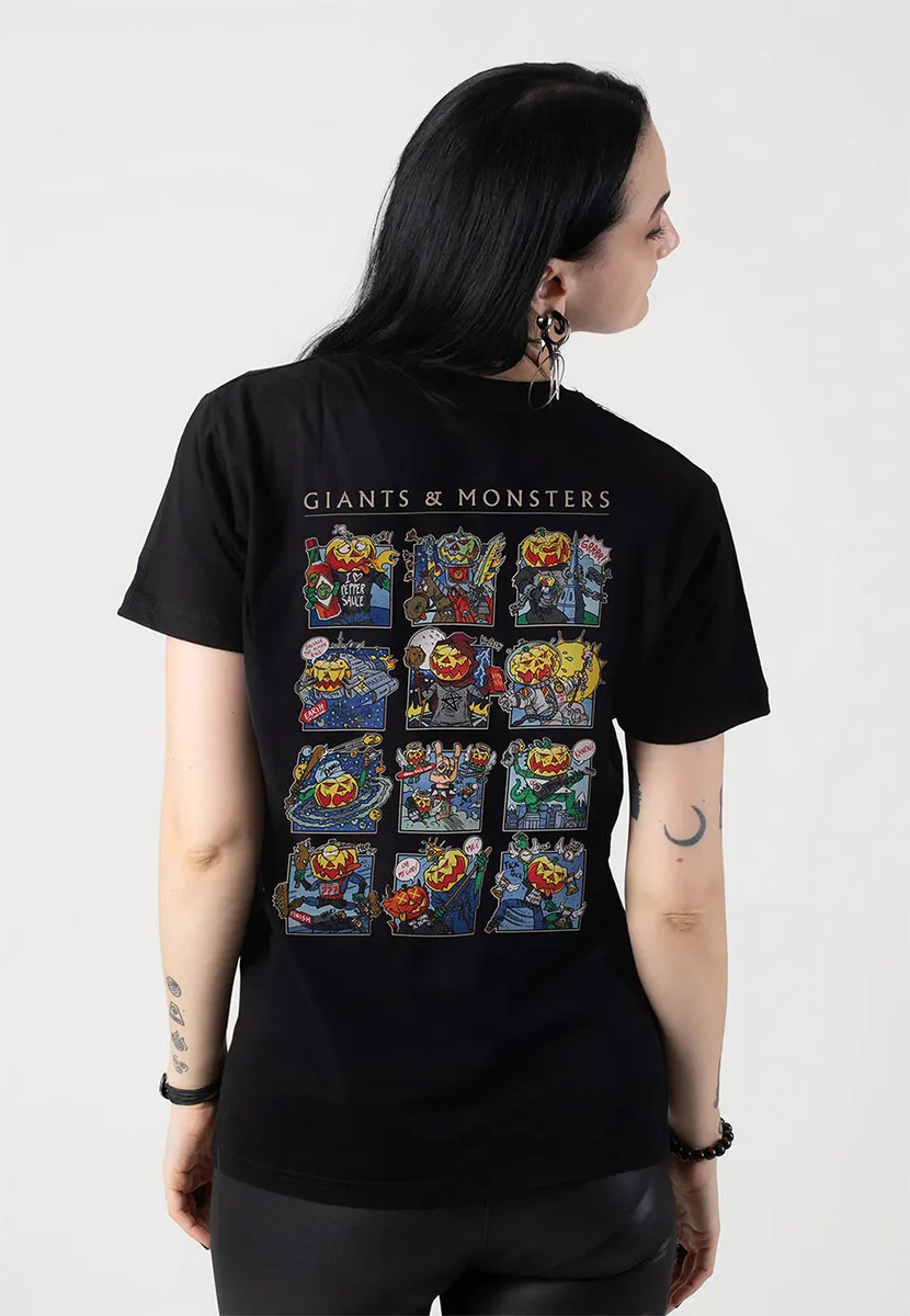 Helloween Classic Logo Comics T-Shirt