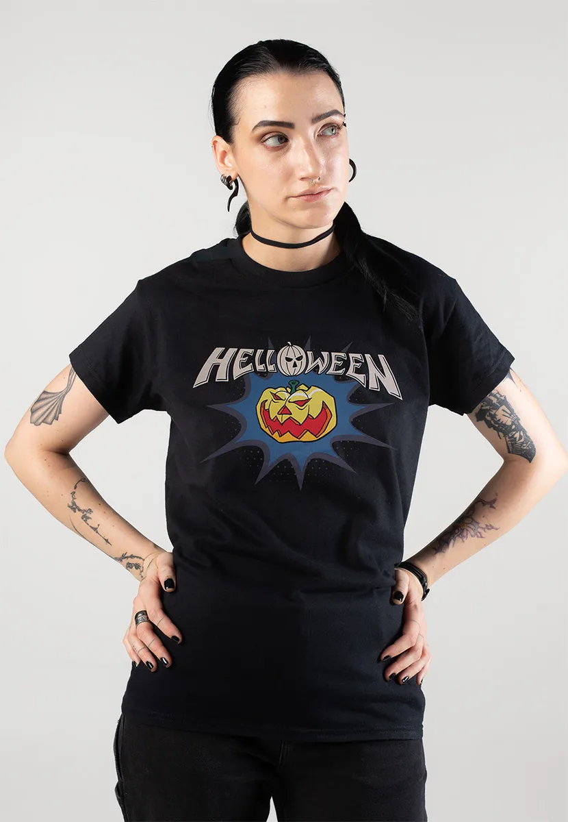 Helloween Classic Logo Comics T-Shirt