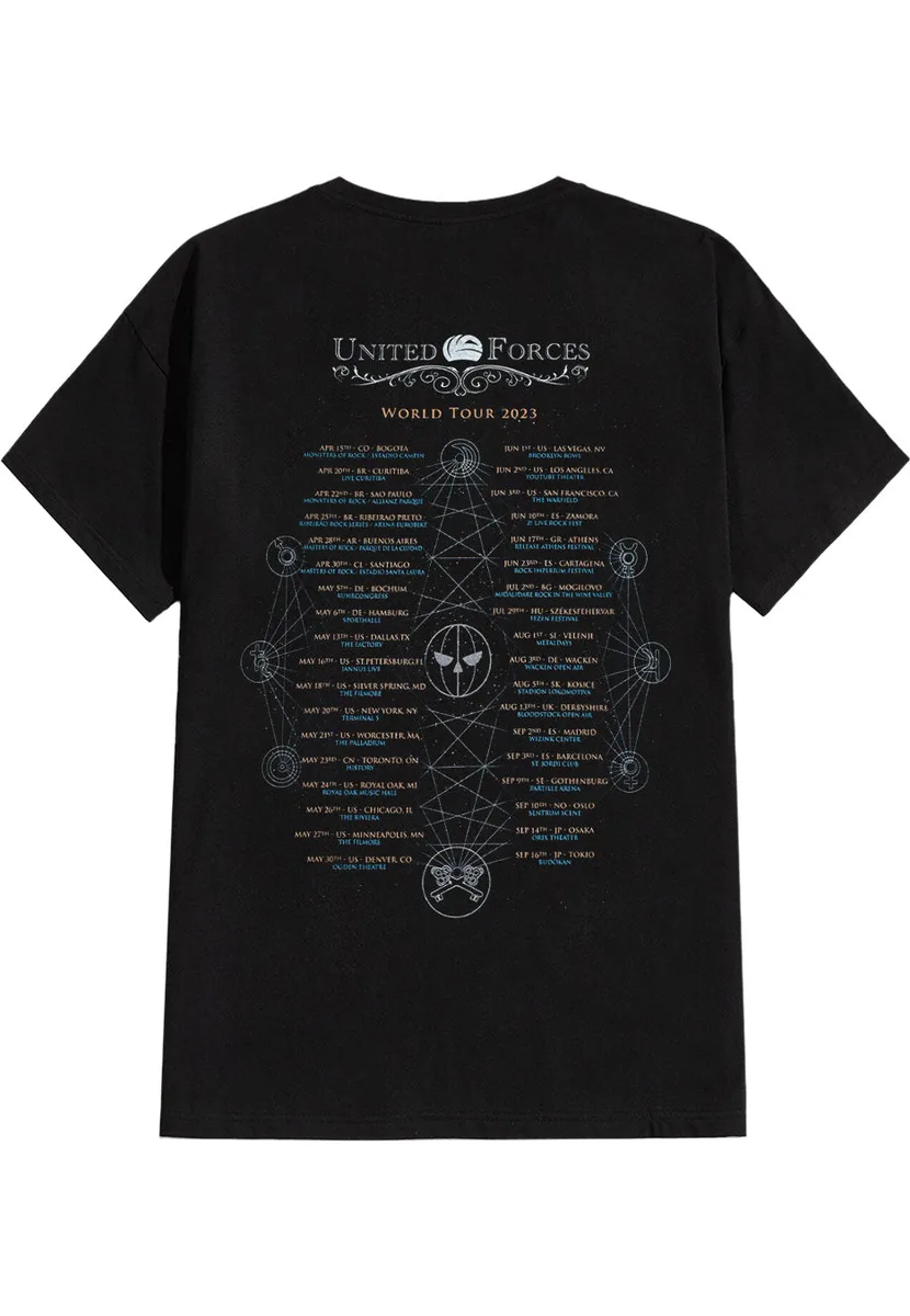 Helloween Collage World Tour 2023 T-Shirt
