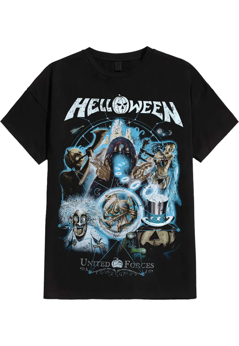 Helloween Collage World Tour 2023 T-Shirt