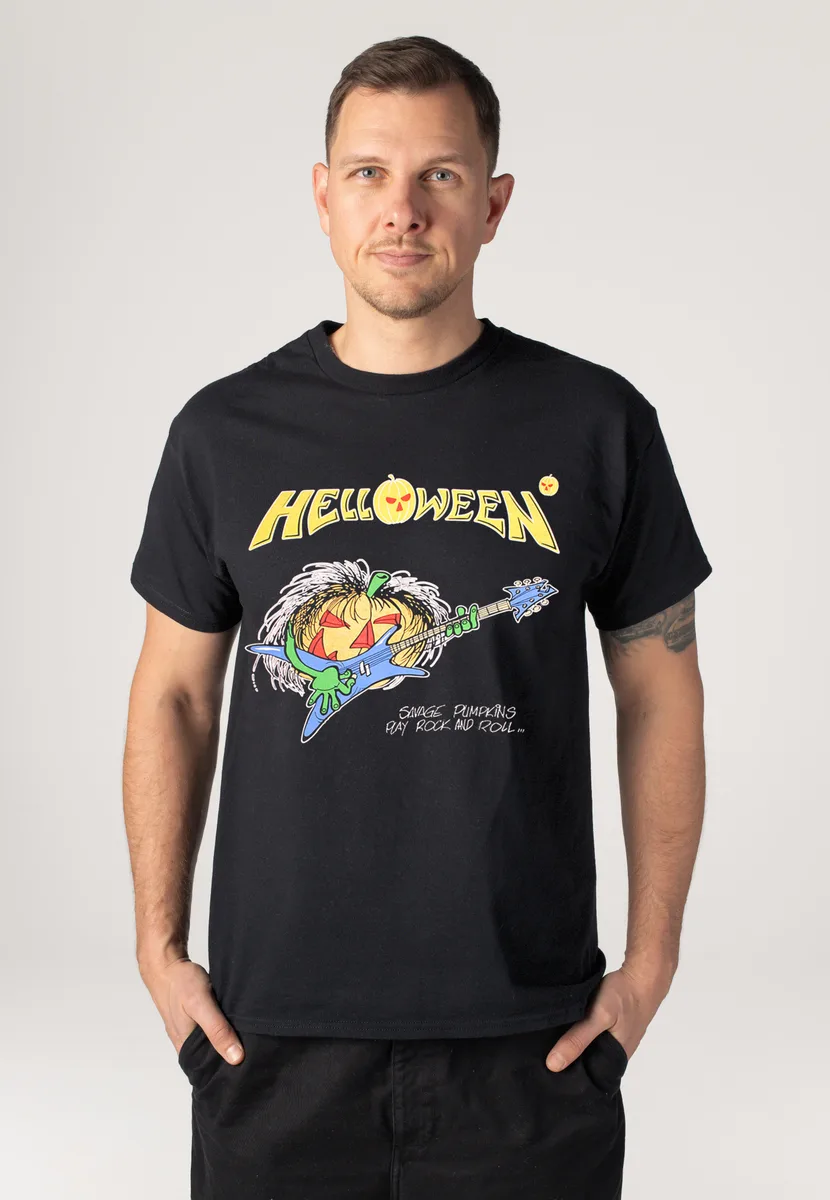Helloween Savage Pumpkins Tour 2025 T-Shirt