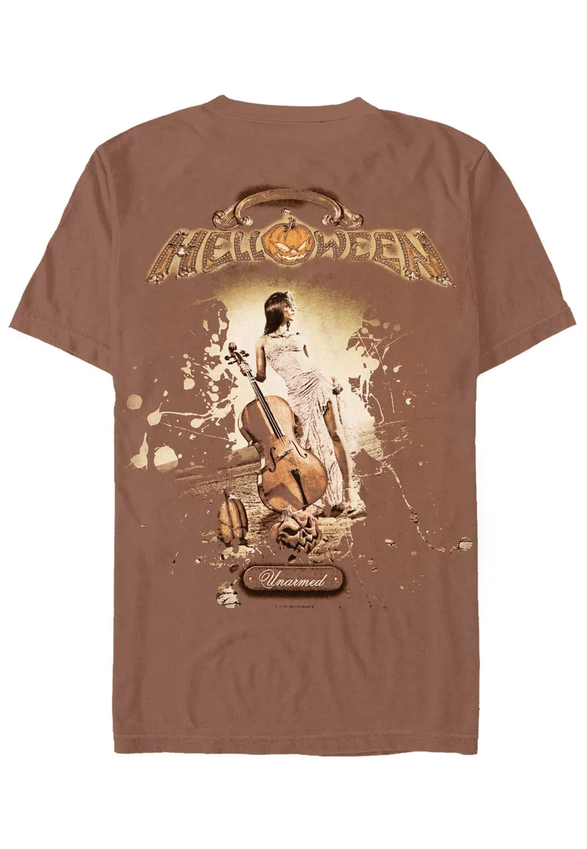 Helloween Unarmed Chestnut Brown T-Shirt