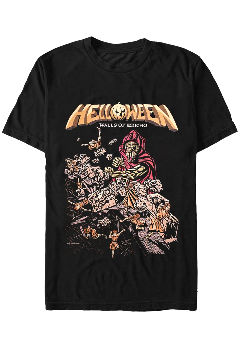 Helloween Walls Of Jericho T-Shirt