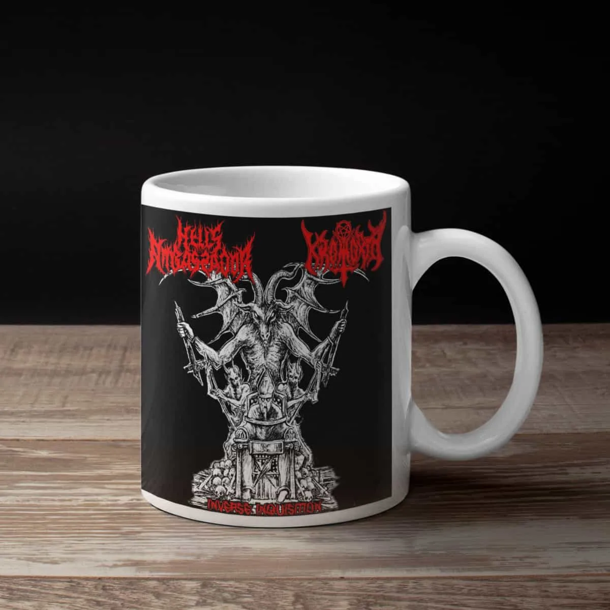 Hell's Ambassador &amp; Kromorth Coffee Mug, Hell's Ambassador &amp; Kromorth Inverse Inquisition Coffee Mug