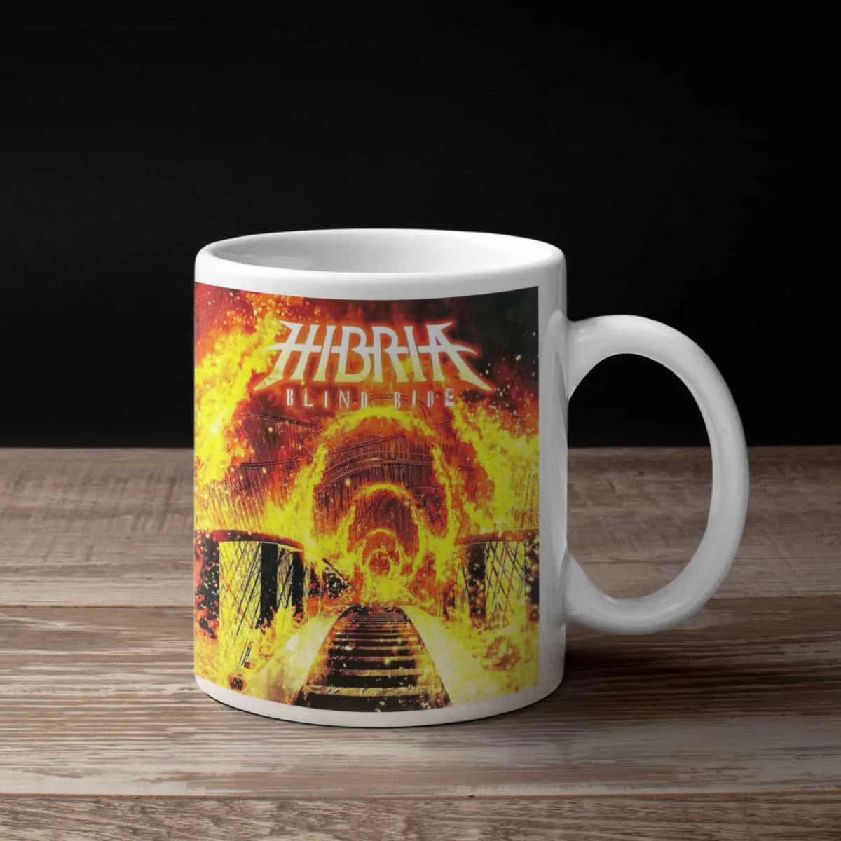 Hibria Coffee Mug, Hibria Blind Ride Coffee Mug