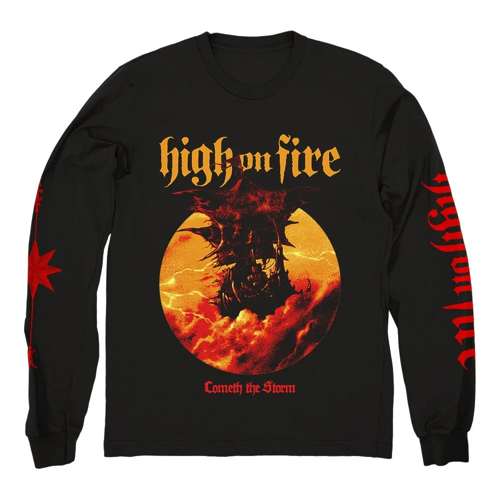 HIGH ON FIRE "Cometh The Storm" Longsleeve Long Sleeve