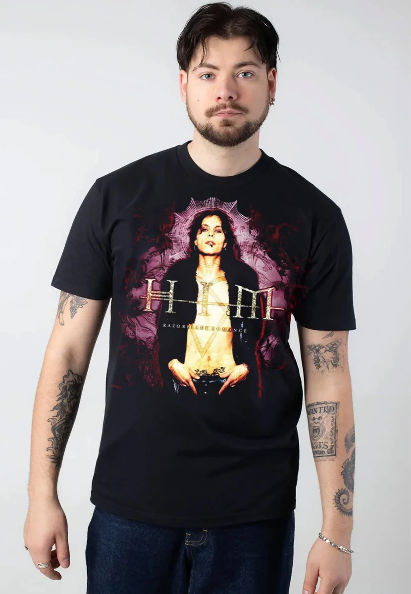 HIM Razorblade Romance Classic Album T-Shirt