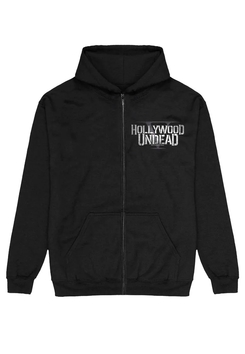 Hollywood Undead Run With It - Zipper Hoodie