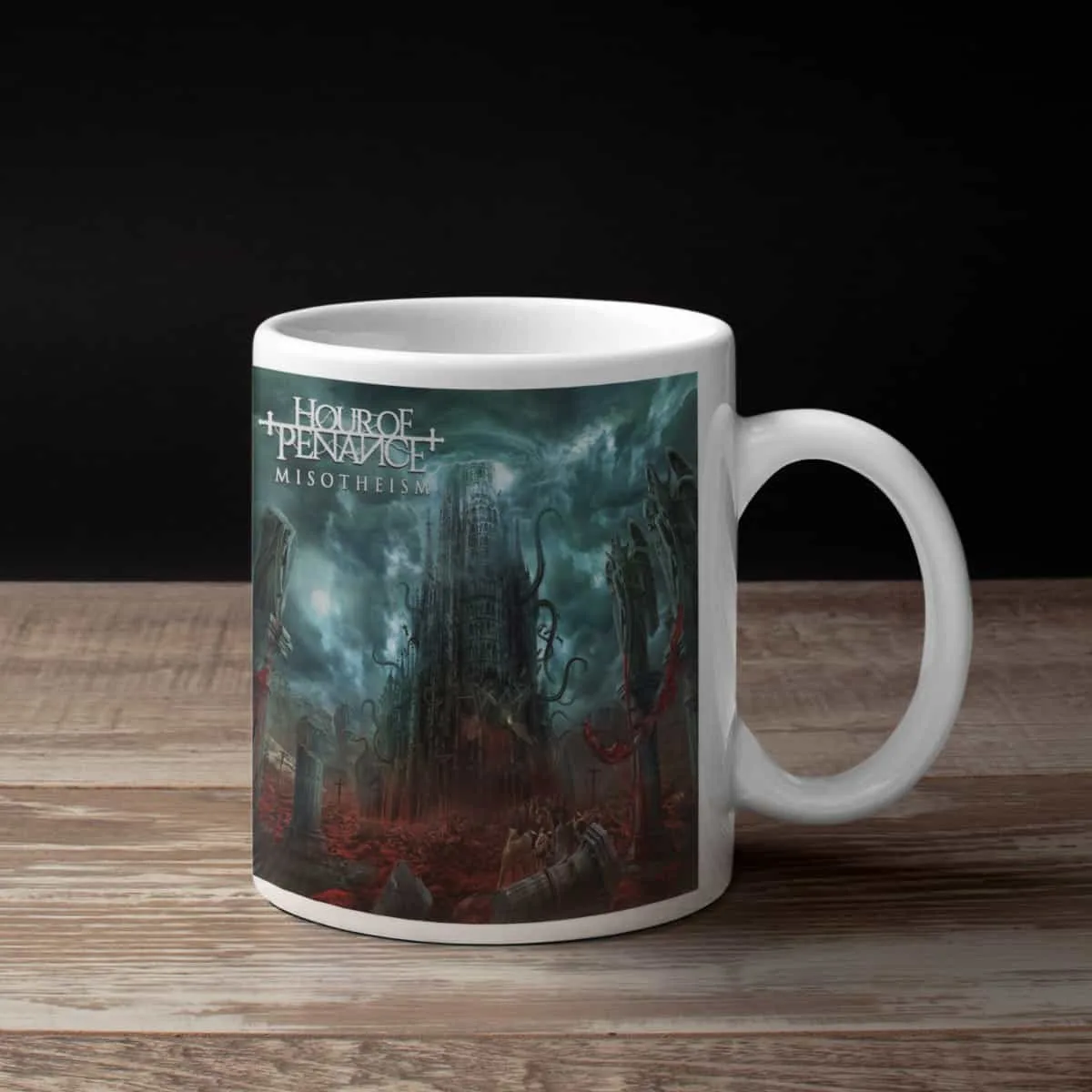 Hour of Penance Coffee Mug, Hour of Penance Misotheism Coffee Mug