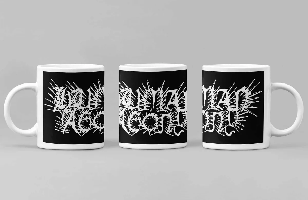 Human Agony Coffee Mug, Human Agony Logo Coffee Mug