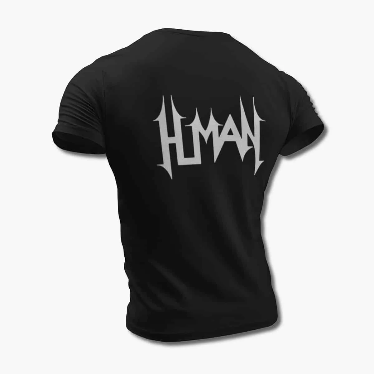 Human T-Shirt, Human Logo Black T-Shirt, Technical Death Metal Merchandise