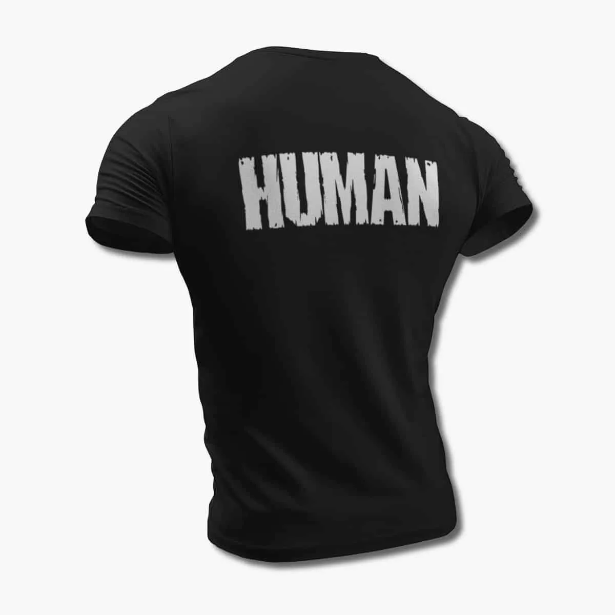 Human T-Shirt, Human Logo Black T-Shirt, Thrash Metal Merchandise