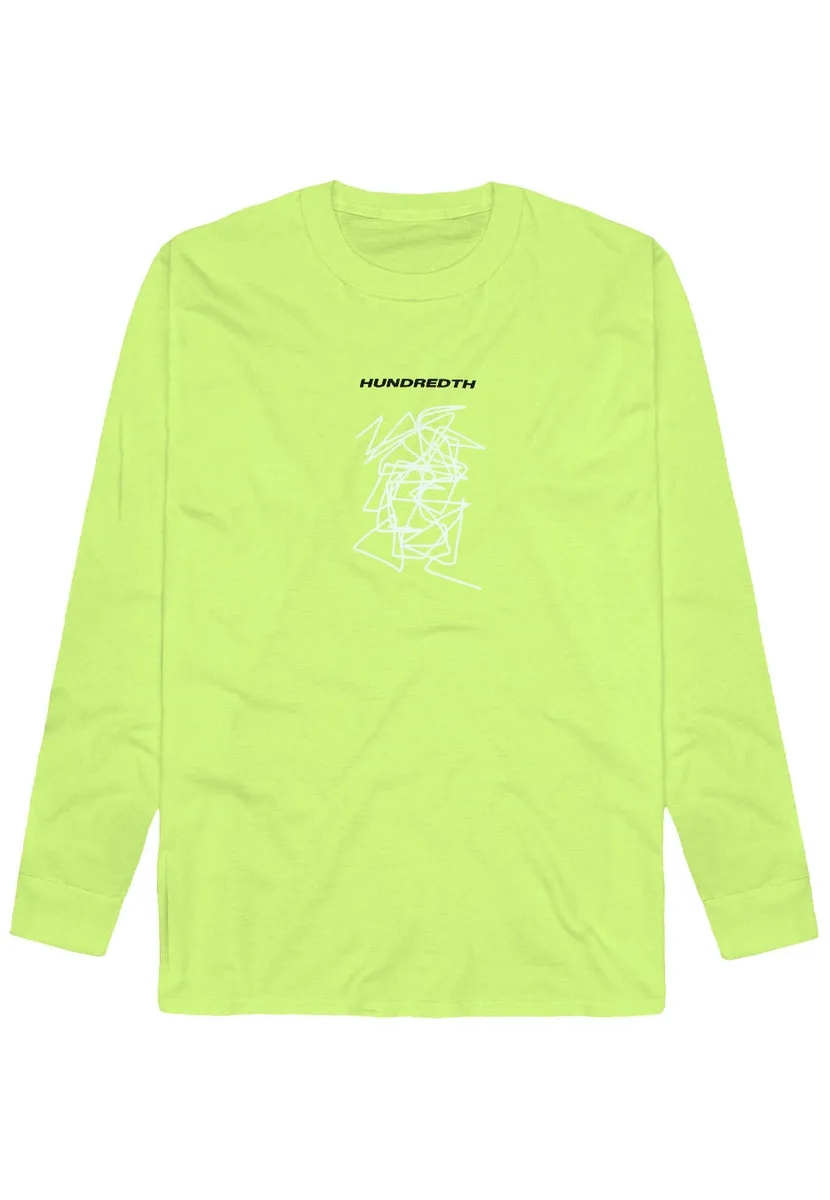 Hundredth Scribble Safety Green Long Sleeve