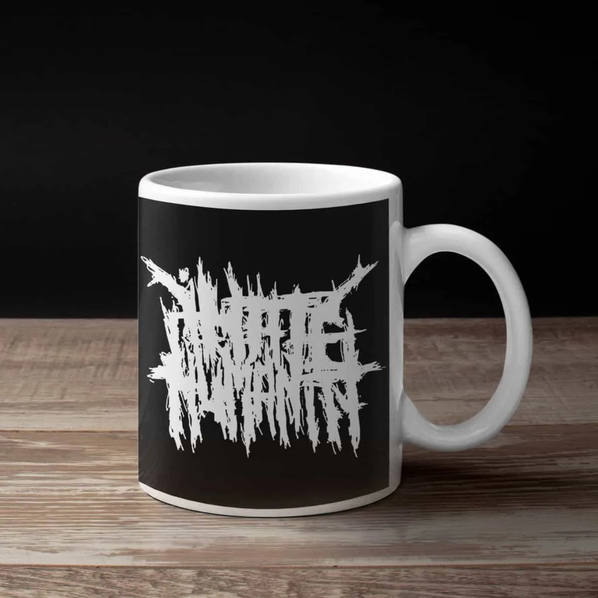 I Hate Humanity Coffee Mug, I Hate Humanity Logo Coffee Mug