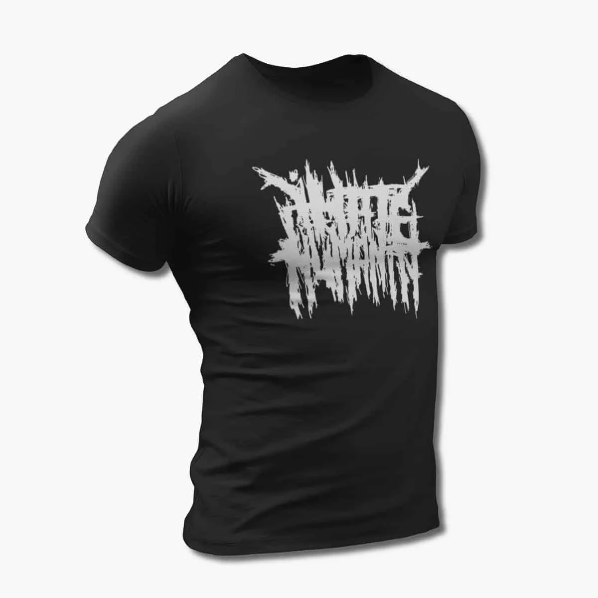 I Hate Humanity T-Shirt, I Hate Humanity Logo Black T-Shirt, Brutal Death Metal Merchandise