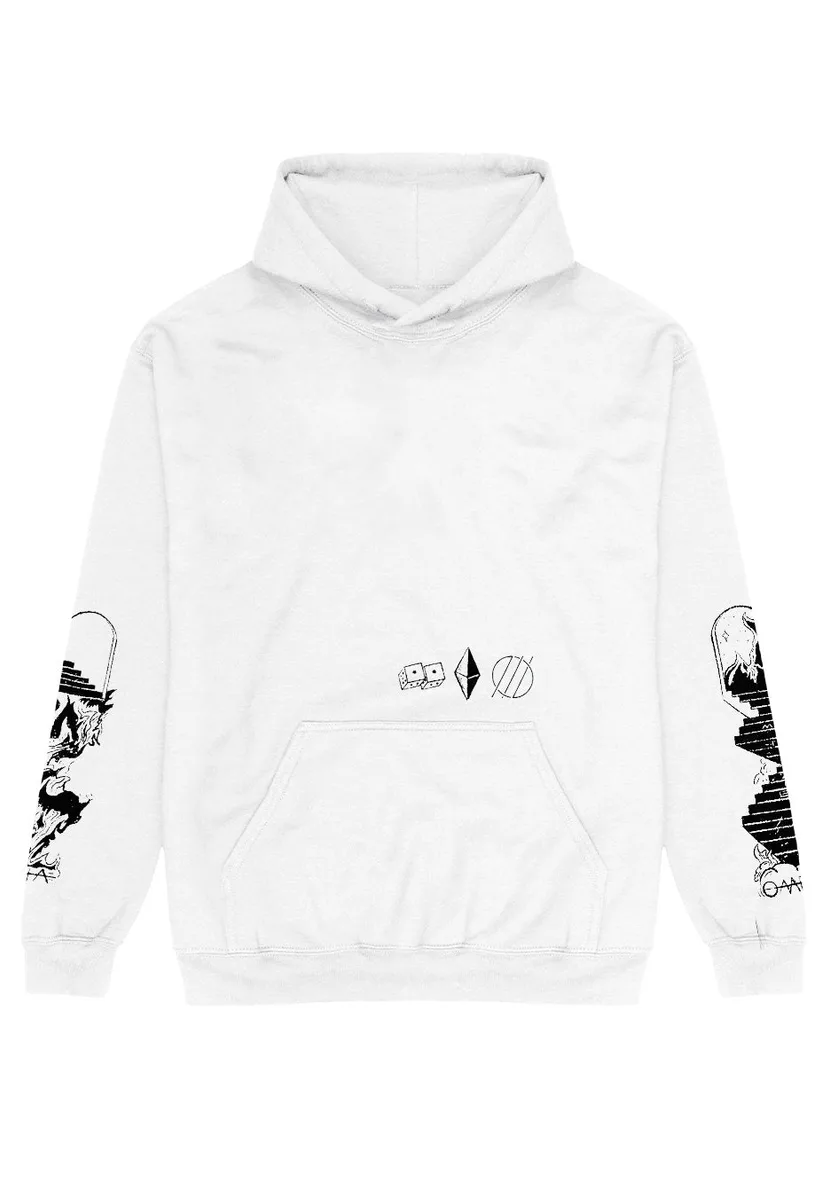 I Prevail Alpha Omega White Hoodie