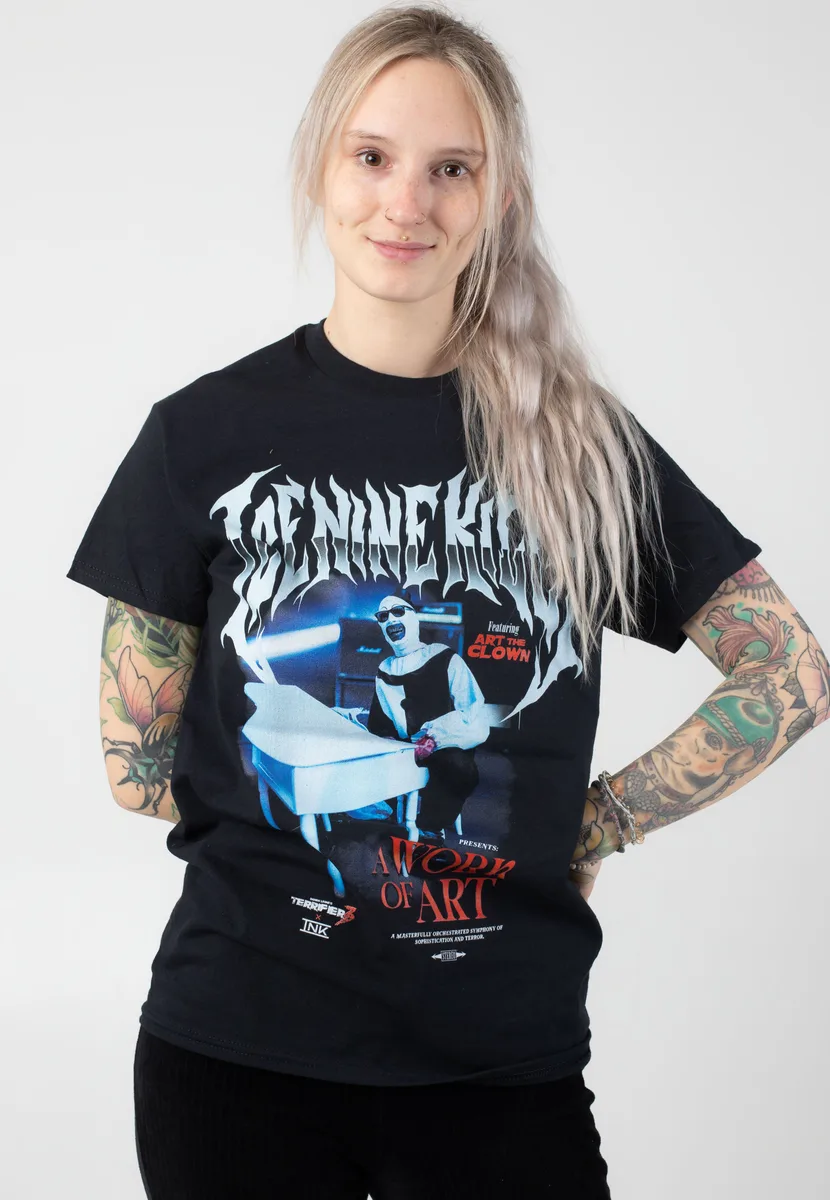 Ice Nine Kills A Work Of Art Piano T-Shirt
