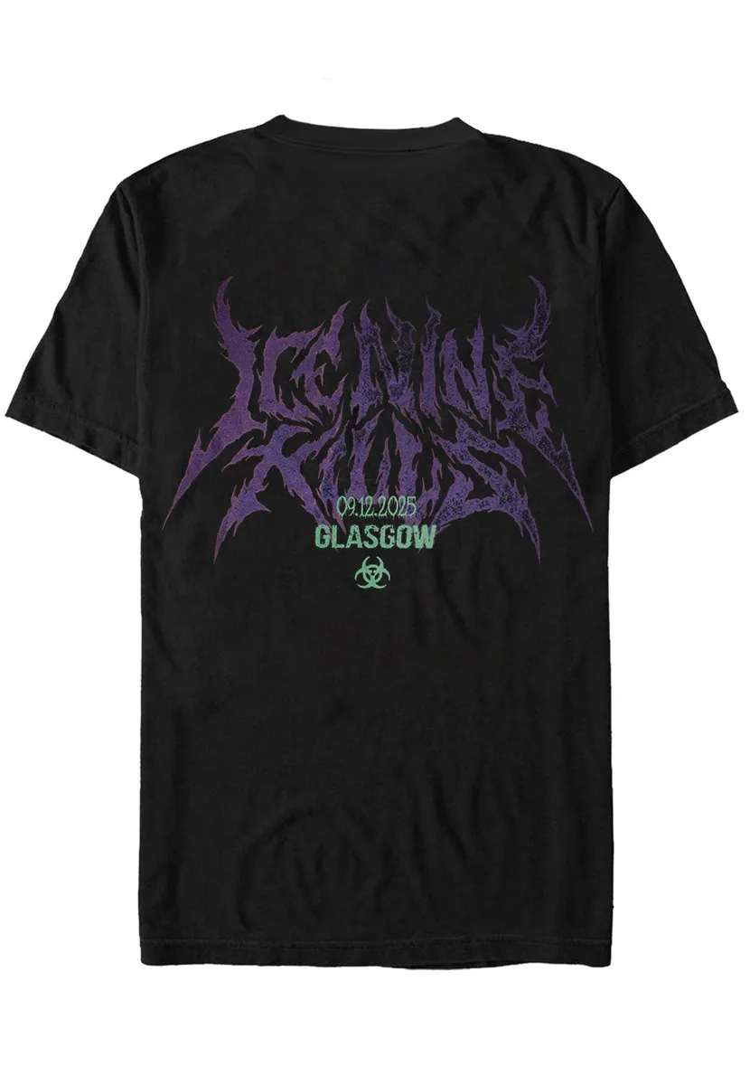 Ice Nine Kills Pop Up Stores 2025 Glasgow T-Shirt