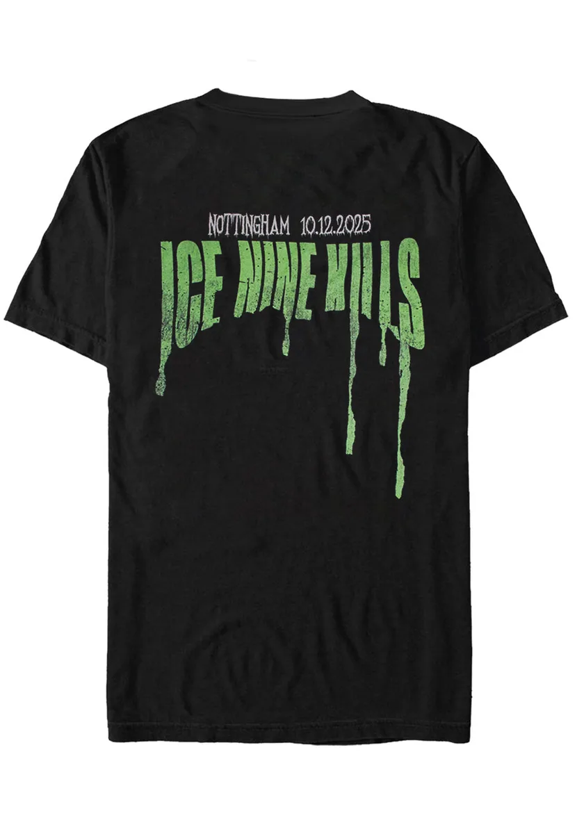 Ice Nine Kills Pop Up Stores 2025 Nottingham T-Shirt